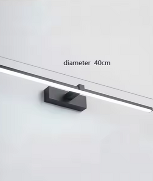 Moderne LED Wandlamp Badkamer – Aluminium, 3 Kleurstanden, Spiegel- & Make-up Verlichting