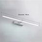 Moderne LED Wandlamp Badkamer – Aluminium, 3 Kleurstanden, Spiegel- & Make-up Verlichting