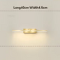 Moderne LED Wandlamp Badkamer – Aluminium, 3 Kleurstanden, Spiegel- & Make-up Verlichting