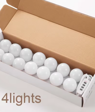 Hollywood LED Make-up Spiegelverlichting – 3 Kleuren, USB & Dimbaar