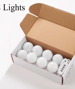 Hollywood LED Make-up Spiegelverlichting – 3 Kleuren, USB & Dimbaar