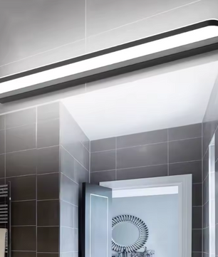 Moderne LED Wandlamp Badkamer – Acryl & Roestvrij Staal, Warm/Koud Licht