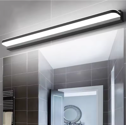 Moderne LED Wandlamp Badkamer – Acryl & Roestvrij Staal, Warm/Koud Licht
