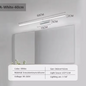 Moderne LED Wandlamp – Spiegel & Decor Verlichting, 40-100 cm