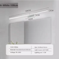 Moderne LED Wandlamp – Spiegel & Decor Verlichting, 40-100 cm