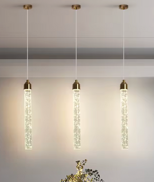 Nordic Crystal Led Hanglamp – Plafondlamp Modern & Sfeervol