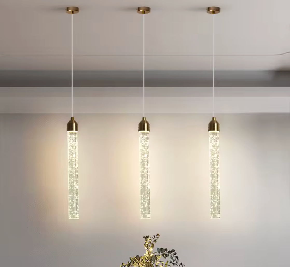 Nordic Crystal Led Hanglamp – Plafondlamp Modern & Sfeervol