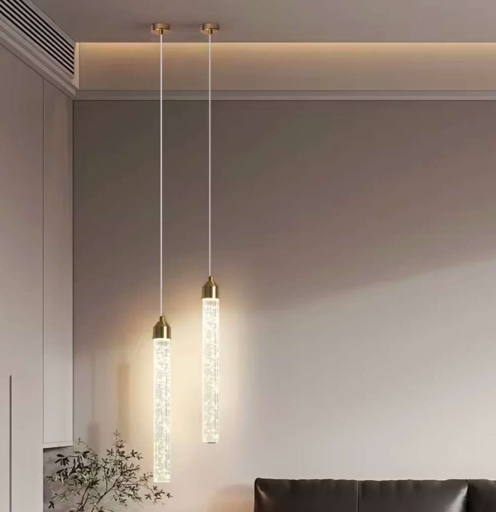 Nordic Crystal Led Hanglamp – Plafondlamp Modern & Sfeervol