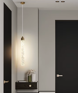 Nordic Crystal Led Hanglamp – Plafondlamp Modern & Sfeervol