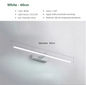 Moderne LED Wandlamp voor Badkamerspiegel – Dimbaar & 3 Lichtkleuren