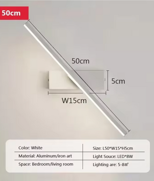 Moderne LED Wandlamp – Draaibaar, Stijlvolle Binnenverlichting