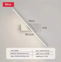 Moderne LED Wandlamp – Draaibaar, Stijlvolle Binnenverlichting