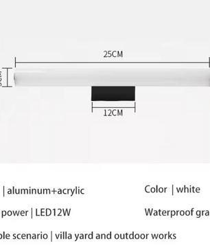 LED Wandlamp met Striplicht – Minimalistisch, Modern & Sfeervol