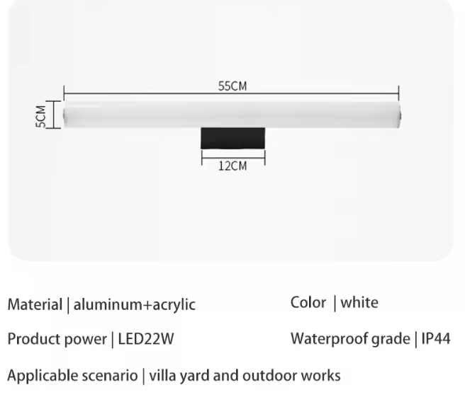 LED Wandlamp met Striplicht – Minimalistisch, Modern & Sfeervol