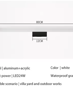 LED Wandlamp met Striplicht – Minimalistisch, Modern & Sfeervol