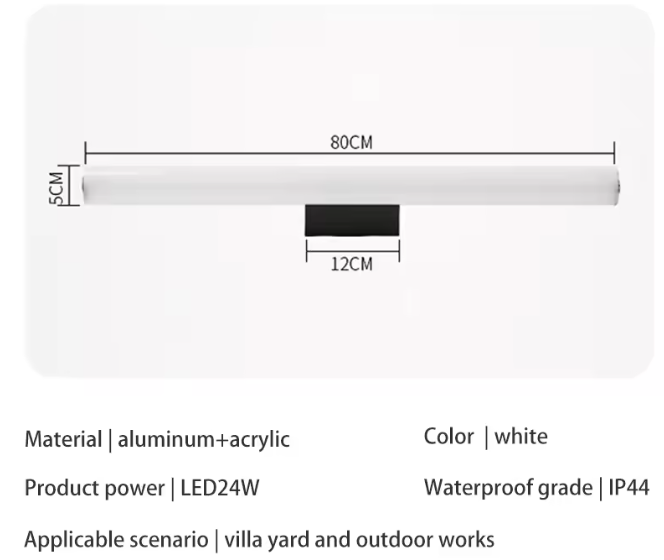 LED Wandlamp met Striplicht – Minimalistisch, Modern & Sfeervol