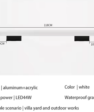 LED Wandlamp met Striplicht – Minimalistisch, Modern & Sfeervol