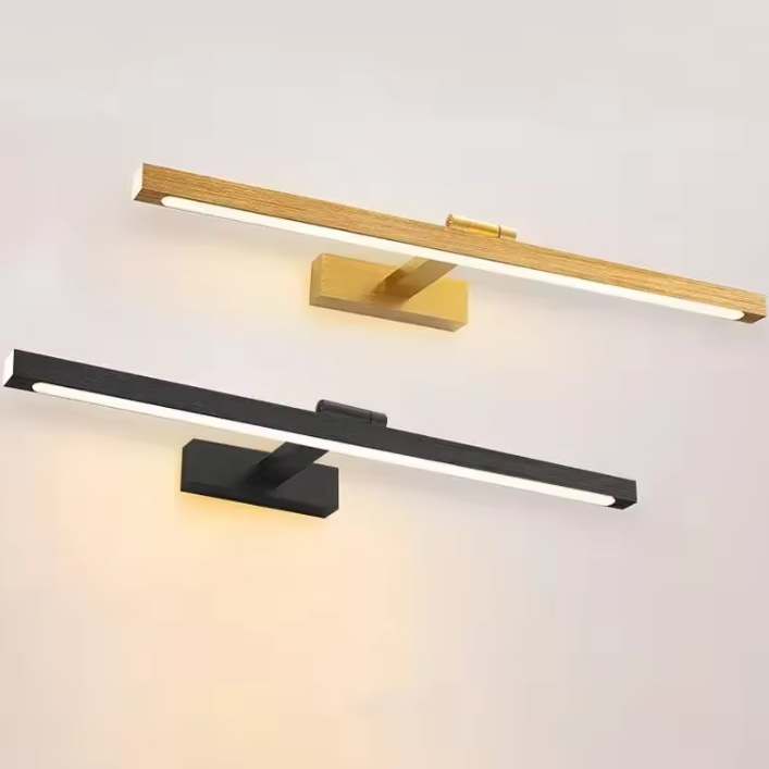 Moderne LED Spiegel Wandlamp – Tricolor, Aluminium & Sfeervol