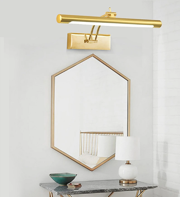 Moderne LED Badkamer Wandlamp – Waterdicht Roestvrij Staal, Warm & Koud Licht