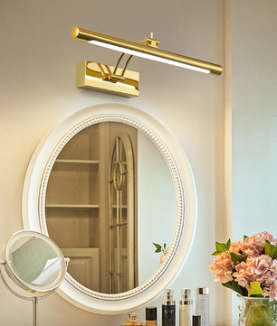 Moderne LED Badkamer Wandlamp – Waterdicht Roestvrij Staal, Warm & Koud Licht