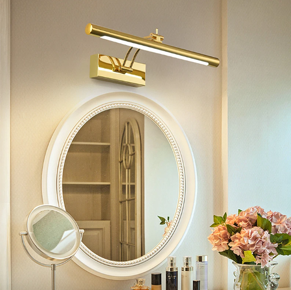 Moderne LED Badkamer Wandlamp – Waterdicht Roestvrij Staal, Warm & Koud Licht