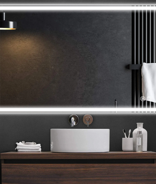 Ronde LED Badkamerspiegel – 80 cm, Anti-Fog, Dimbaar & Verstelbaar Licht
