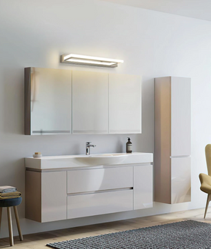 LED Spiegellamp – 42 cm, 9W, Neutraal Wit 4500K, Modern Design