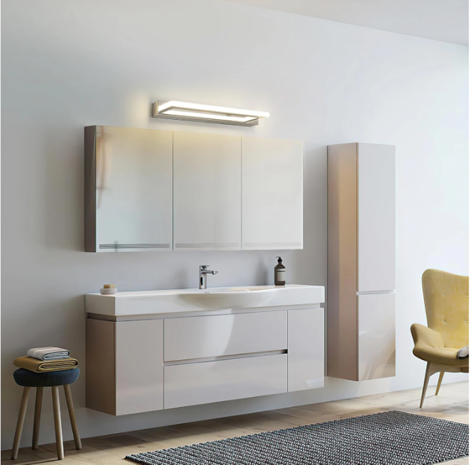 LED Spiegellamp – 42 cm, 9W, Neutraal Wit 4500K, Modern Design