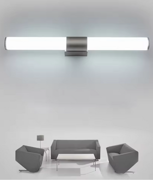 LED Spiegel Wandlamp – 12W/16W/22W, Wit & Zilver, Warm/Koud Wit