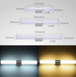 LED Spiegel Wandlamp – 12W/16W/22W, Wit & Zilver, Warm/Koud Wit