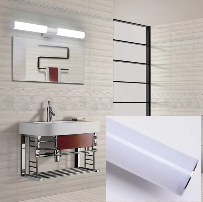 LED Spiegel Wandlamp – 12W/16W/22W, Wit & Zilver, Warm/Koud Wit