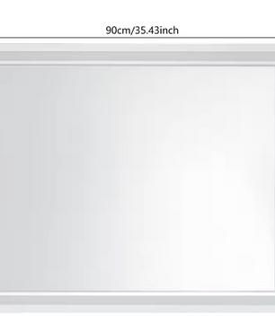 LED Badkamerspiegel 70×90 cm – Anti-Fog, Dimbaar & Verstelbaar Licht
