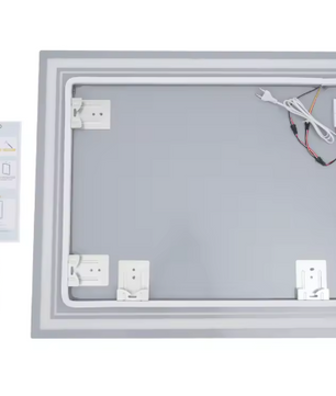 LED Badkamerspiegel 70×90 cm – Anti-Fog, Dimbaar & Verstelbaar Licht
