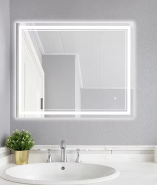 LED Badkamerspiegel 70×90 cm – Anti-Fog, Dimbaar & Verstelbaar Licht