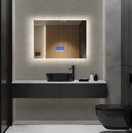 LED Badkamerspiegel 50×70 cm – Anti-Fog, Dimbaar & Verstelbaar Licht