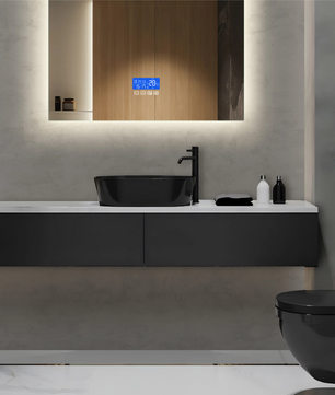 LED Badkamerspiegel 50×70 cm – Anti-Fog, Dimbaar & Verstelbaar Licht