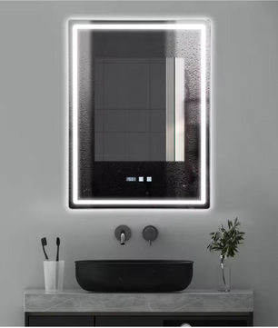 LED Badkamerspiegel 60×80 cm – Dimbaar, Anti-Fog & Slim Display