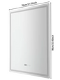 LED Badkamerspiegel 60×80 cm – Dimbaar, Anti-Fog & Slim Display
