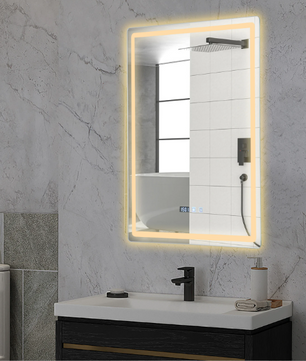LED Badkamerspiegel 60×80 cm – Dimbaar, Anti-Fog & Slim Display
