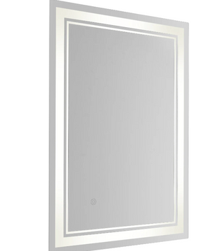 LED Badkamerspiegel 70×50 cm – Dimbaar, Anti-Fog & 3 Lichtkleuren