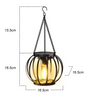 Solar LED Zonnelantaarn – Waterdicht, Warm Wit Licht & Automatische Sensor