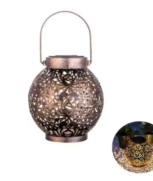 Zonnelantaarn Holle Bal – Solar Tuinverlichting, Hangend & Waterdicht