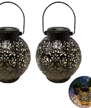 Zonnelantaarn Holle Bal – Solar Tuinverlichting, Hangend & Waterdicht