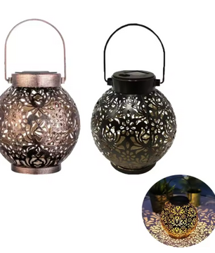 Zonnelantaarn Holle Bal – Solar Tuinverlichting, Hangend & Waterdicht