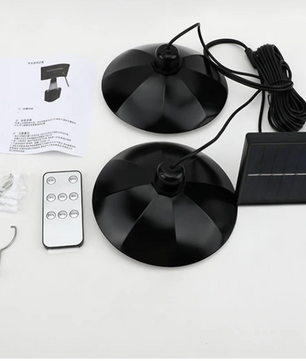 Solar Hanglamp met Afstandsbediening – LED Tuinlamp, Waterdicht & Energiezuinig