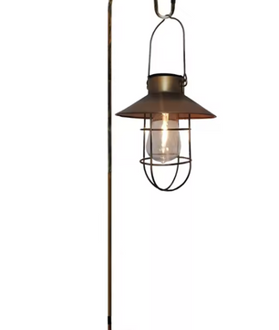 Solar Lantaarn met Wolfraam LED – Hanglamp, Waterdicht & Retro Design