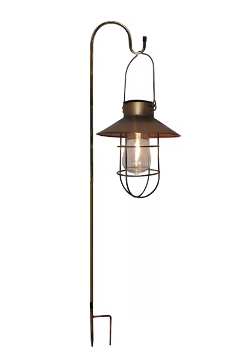 Solar Lantaarn met Wolfraam LED – Hanglamp, Waterdicht & Retro Design