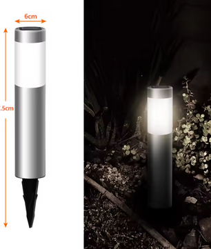 Set van 1/2/4/6 Solar Vloerlampen – IP65 Waterdicht met Bewegingssensor voor Tuin & Padverlichting
