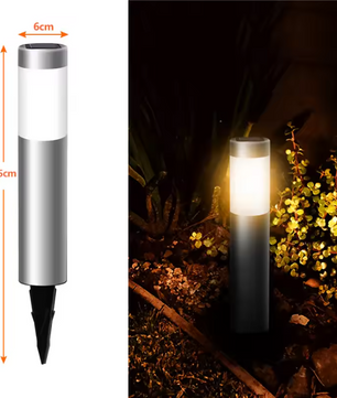 Set van 1/2/4/6 Solar Vloerlampen – IP65 Waterdicht met Bewegingssensor voor Tuin & Padverlichting