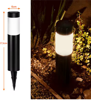 Set van 1/2/4/6 Solar Vloerlampen – IP65 Waterdicht met Bewegingssensor voor Tuin & Padverlichting